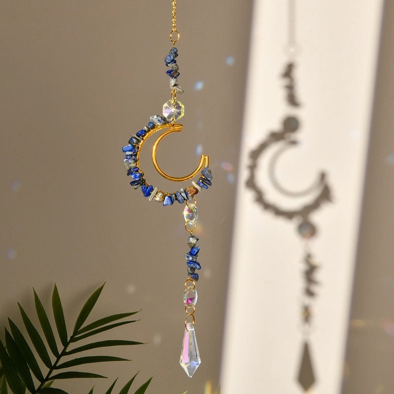 Moonlit Crystal Suncatcher Wall Decor | Home Decor