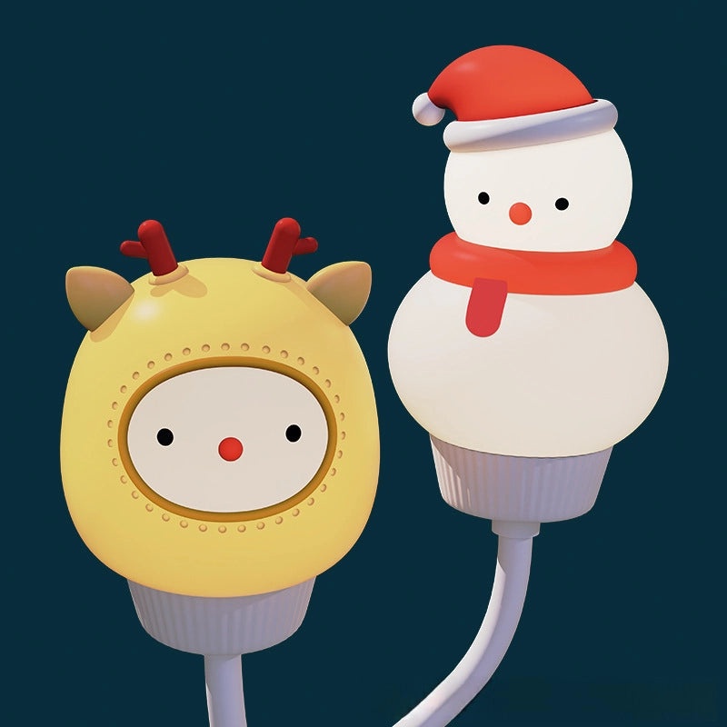 USB Rabbit and Kitten Nightlight for Kids|Children's Room Lighting