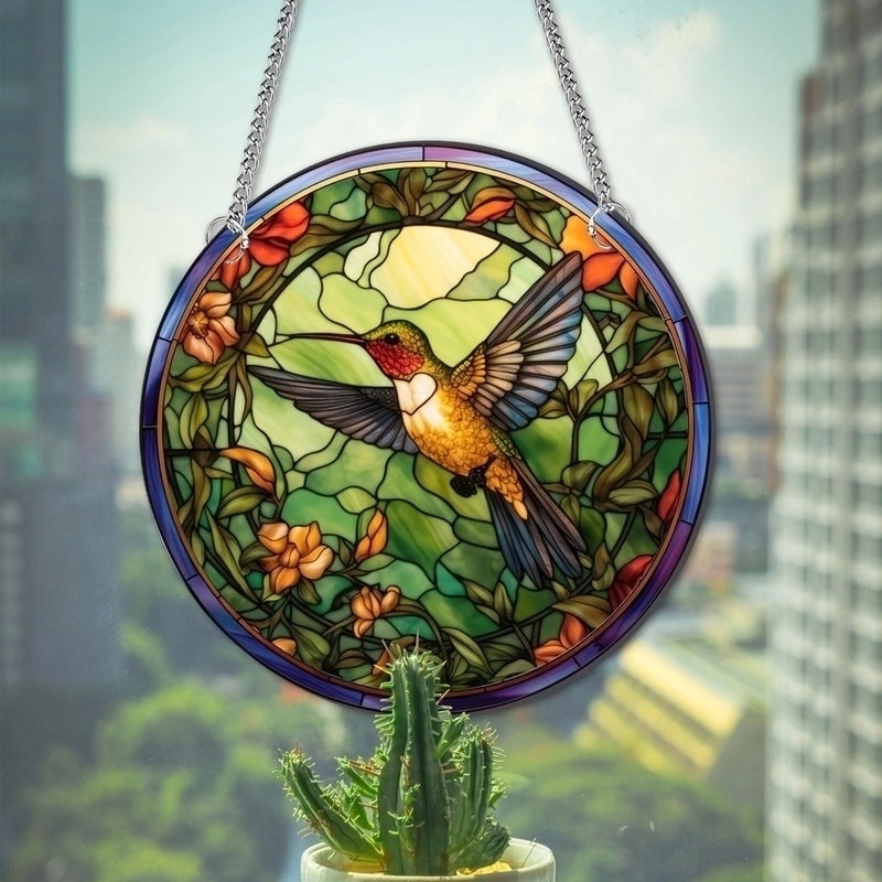 Chinoiserie Inspired Geometric Iron Pendant Wall Art for Vacation Home Decor | Wall Art & Decor