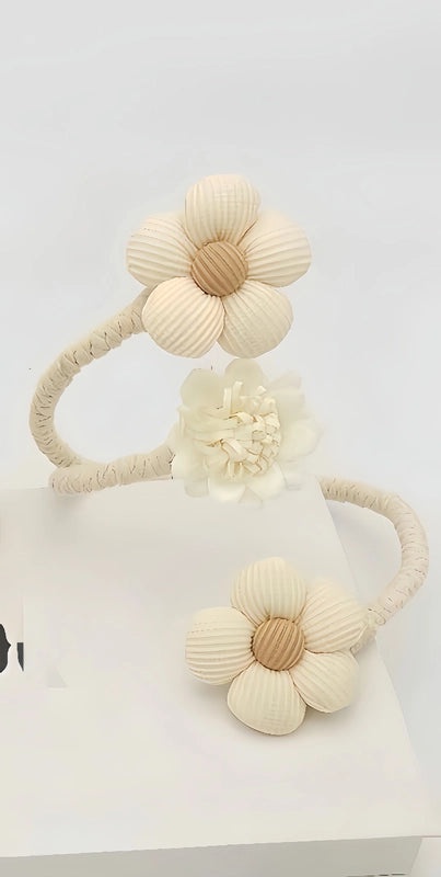 Modern Simple Hemp Rope Curtain Tiebacks with Magnetic Buckle | Home Decor Accessories