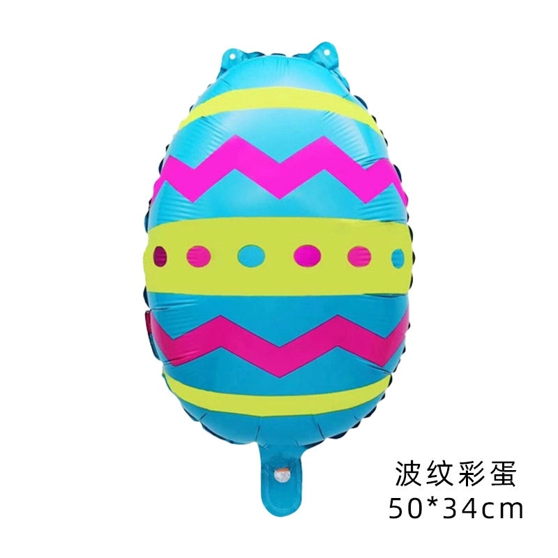 Cartoon Easter Bunny Aluminum Foil Balloons for Forest Theme Birthday Party | Party Supplies Balloons