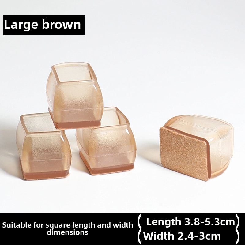 Silent Chair Leg Protective Covers Thickened Table Foot Pads for Chairs and Stools | Home & Living Accessories