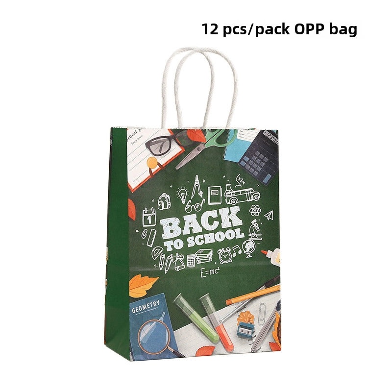 School Season Gift Bag for Stationery Book Storage | Book & Stationery Bags