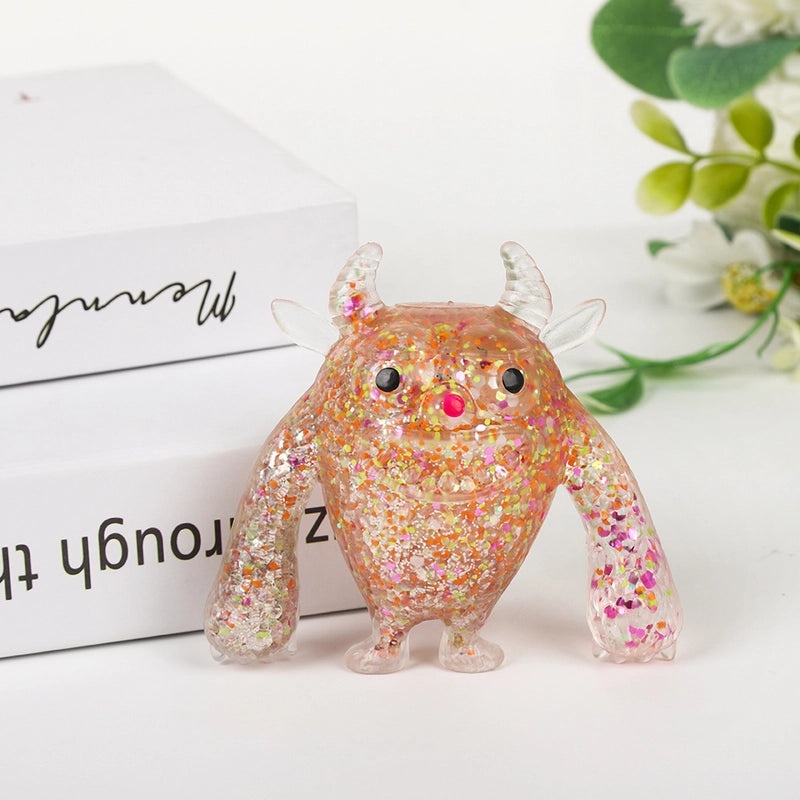 Solid Color Squeezing Stress Relief Toy Plastic Material | Stress Relief Toys