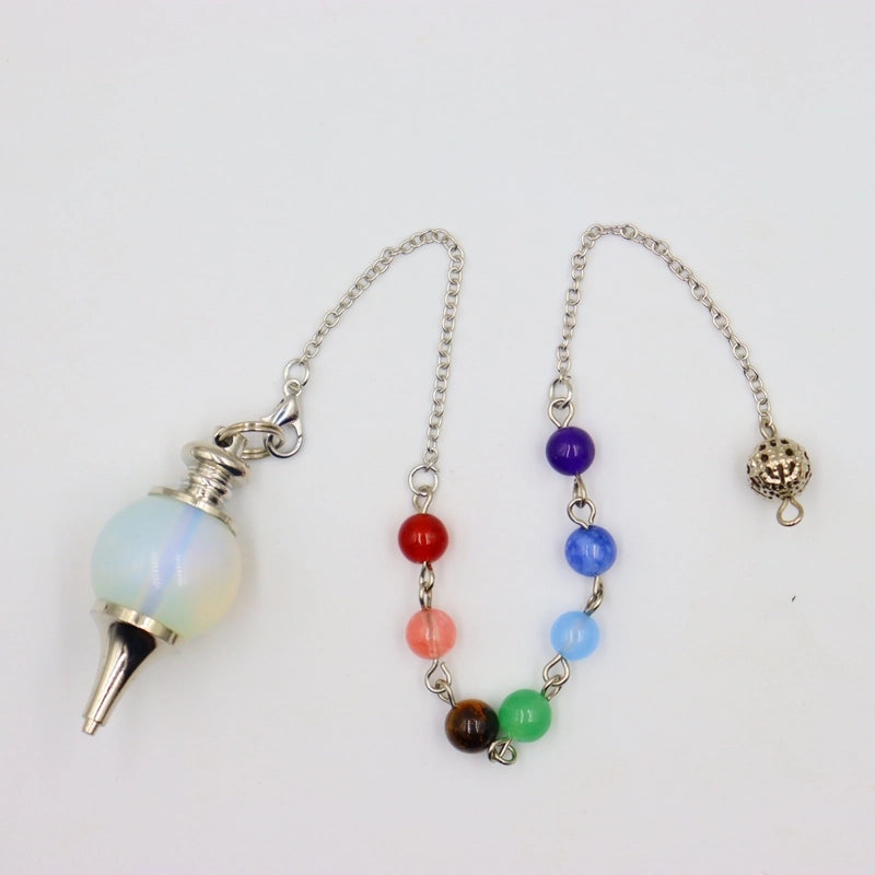 Minimalist Natural Stone Crystal Suncatcher Wind Chime Wall Hanging | Home Decor