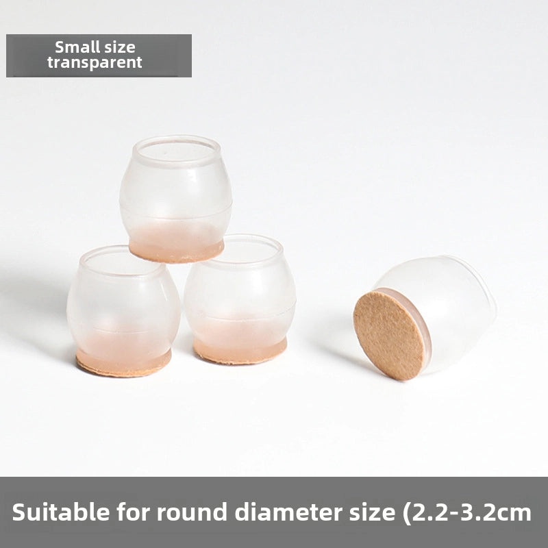 Silent Chair Leg Protective Covers Thickened Table Foot Pads for Chairs and Stools | Home & Living Accessories