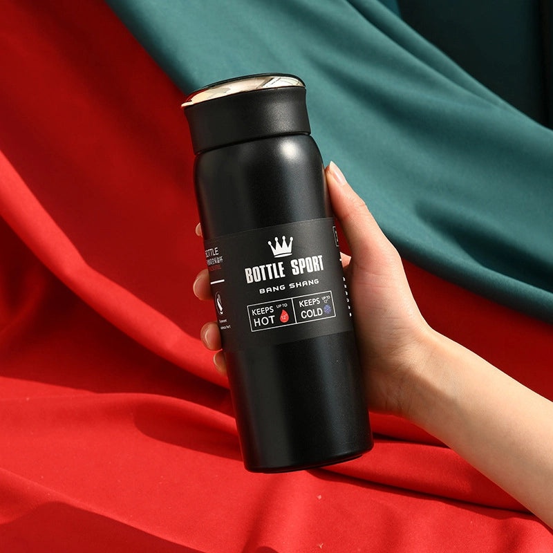 Insulated Stainless Steel Thermos Mug in Solid Colors for Everyday Use|Drinkware & Thermoses