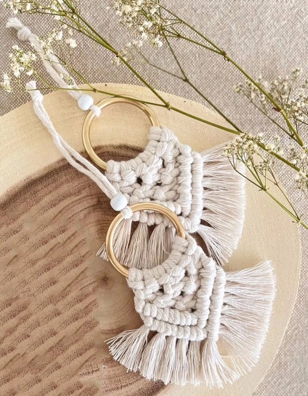 Vintage Evil Eye Cotton Thread Wall Hanging | Home Decor Wall Art