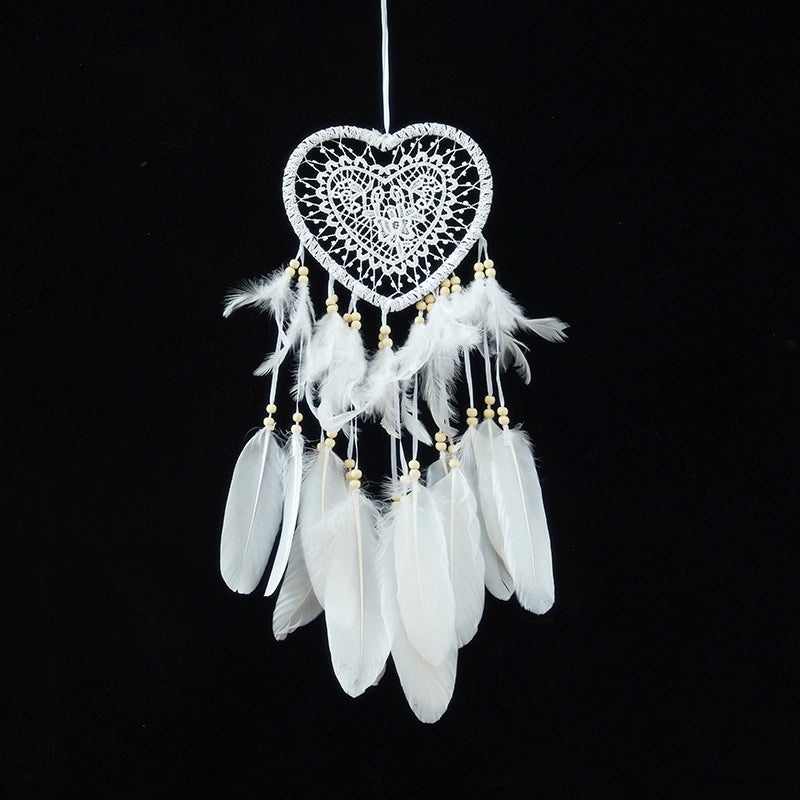 Hollow Heart Dream Catcher Lantern Hanging Ornaments for Nordic Wedding and Christmas Decor|Home Decor