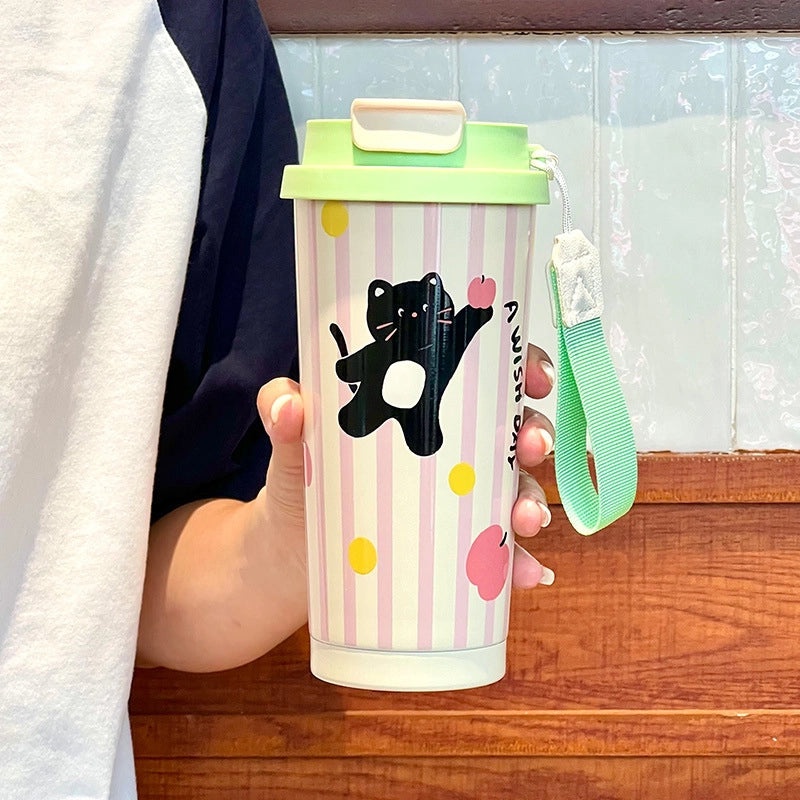 Van Gogh Lily Of The Valley Coffee Mug Custom High Color Value Double Wall Cup Gift for Girls|Kitchen & Dining