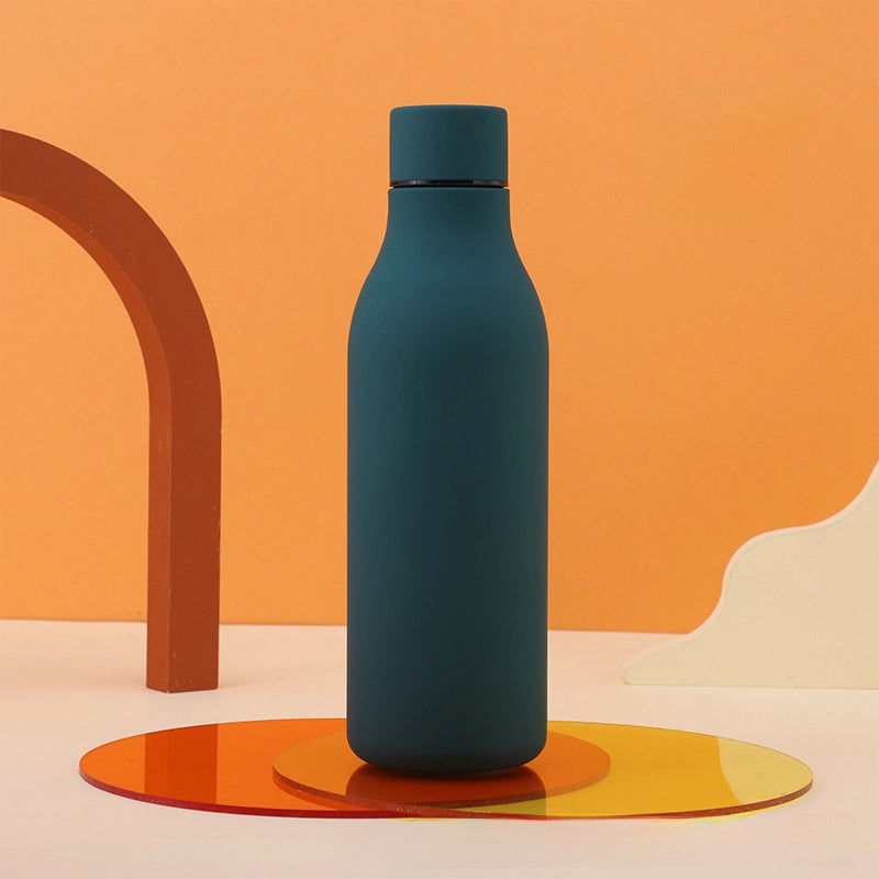 Stainless Steel Vacuum Coke Bottle Double Layer 304 Large Capacity Sports Water Cup|户外运动水杯