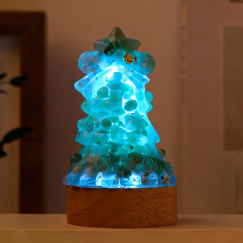 Christmas Resin Crystal Tree Decoration Modern Classic Style for Home and Table|Home Decor