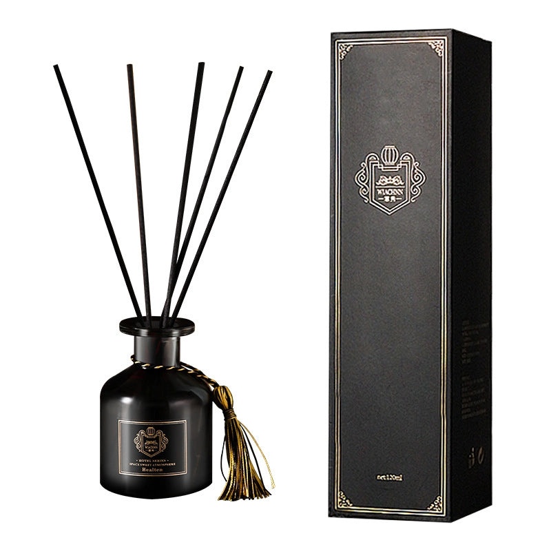 Qixiu Gardenia Scented Essential Oil Rattan Diffuser Indoor Air Freshener Deodorizer for Bathroom|Home Fragrance
