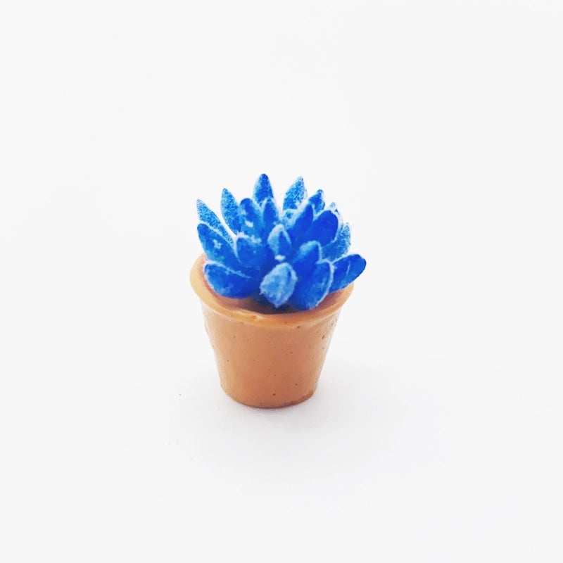 Miniature Dollhouse Accessories Artificial Succulent Plant Pot Micro Landscape Decoration|Dollhouse Miniatures & Accessories