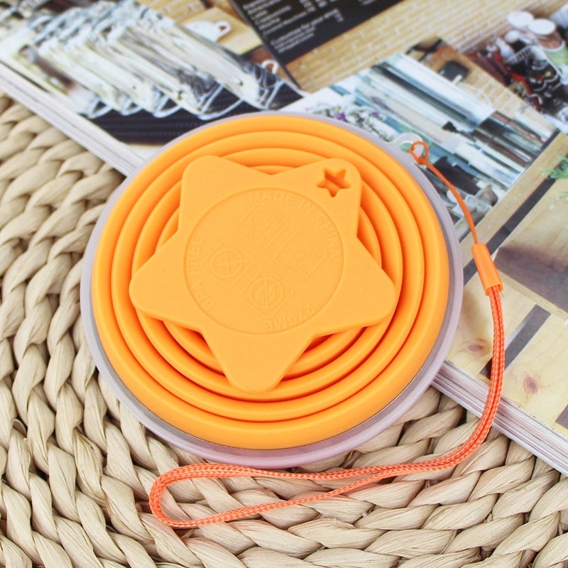 Adorable Pentagram Bear Design Stainless Steel Water Bottle with Silicone Sleeve | Drinkware & Water Bottles