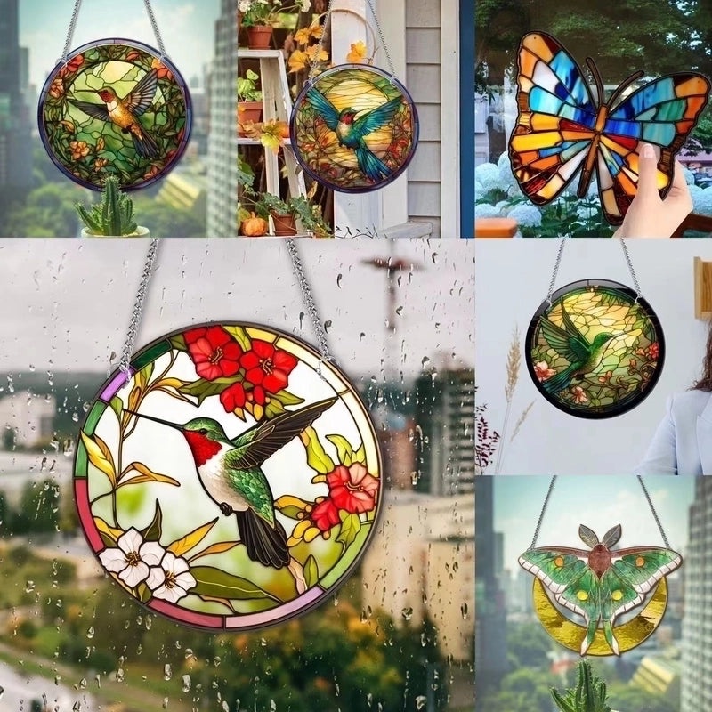 Chinoiserie Inspired Geometric Iron Pendant Wall Art for Vacation Home Decor | Wall Art & Decor