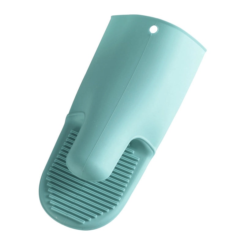 Thickened Silicone Heat-Resistant Gloves with Long Hand Clip for Microwave Oven Bowl Handling|Kitchen & Dining Accessories