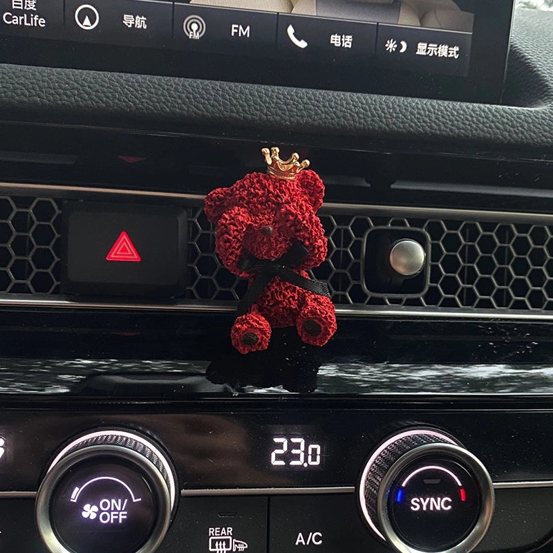 Bear Shaped Flower Scented Gypsum Decor | Home Fragrance & Aromatherapy