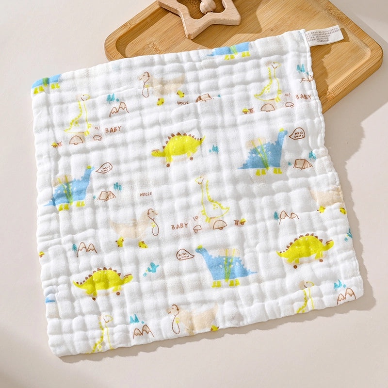 Adorable Cartoon Fruit and Fish Baby Burp Cloths Soft Infant Accessories|Baby Essentials