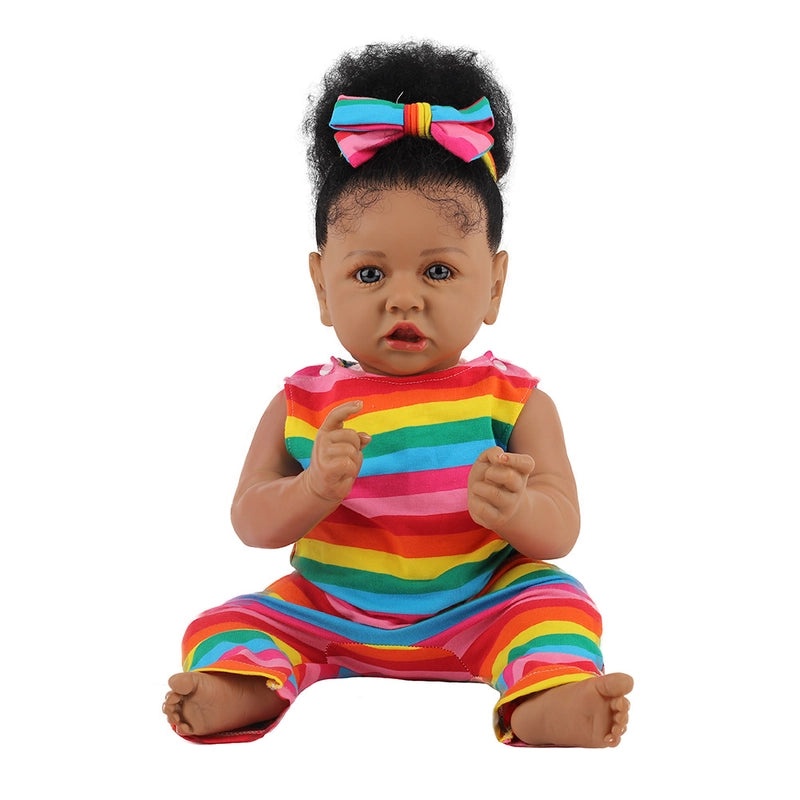 Realistic Vinyl Doll Toy with Silica Gel Material | Kids' Toys & Collectibles