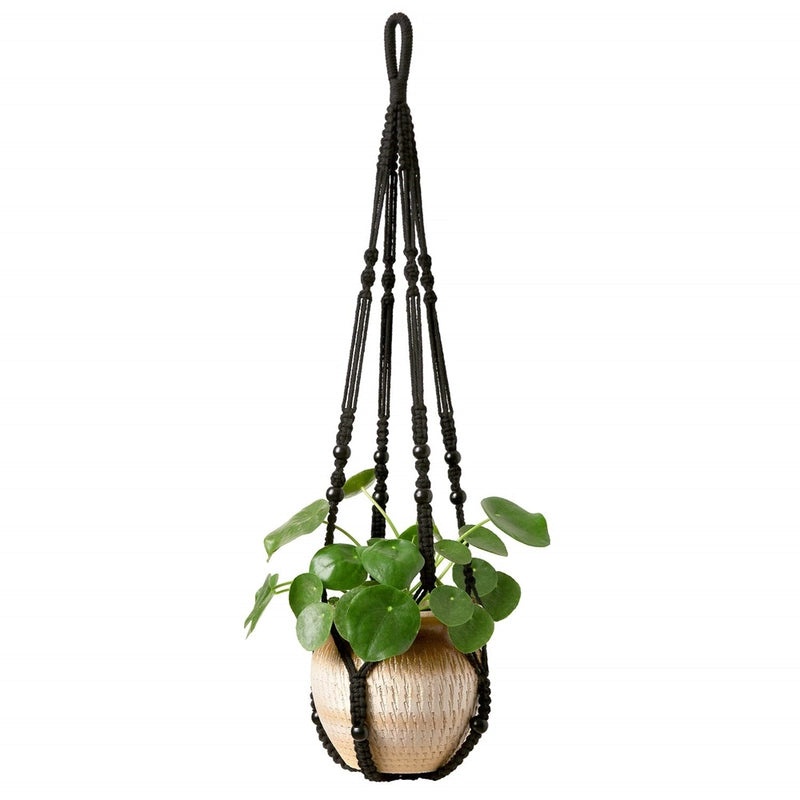 Handmade Nordic Cotton Rope Hanging Basket Net for Flower Pots Wall Decor|Home Decor