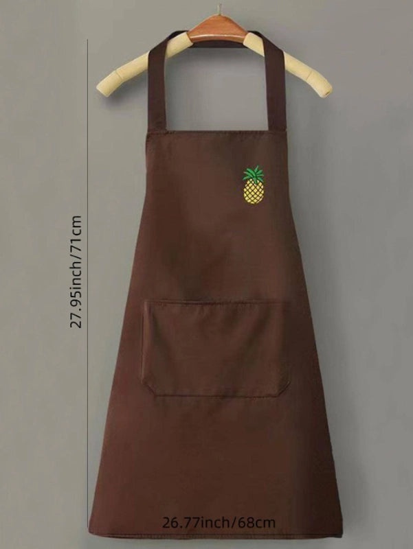Solid Color PVC Apron for Casual Use 1 Piece | Kitchen Accessories