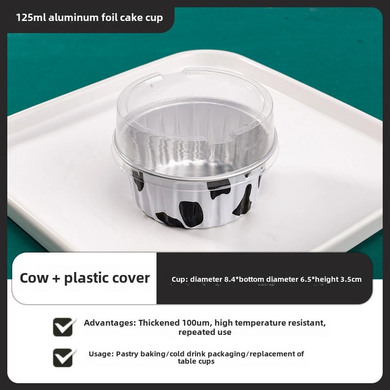 Pudding Cup Cake Shrimp Egg Baking Mold for Air Fryer Oven Small Aluminum Foil Paper Cups|Bakeware & Molds