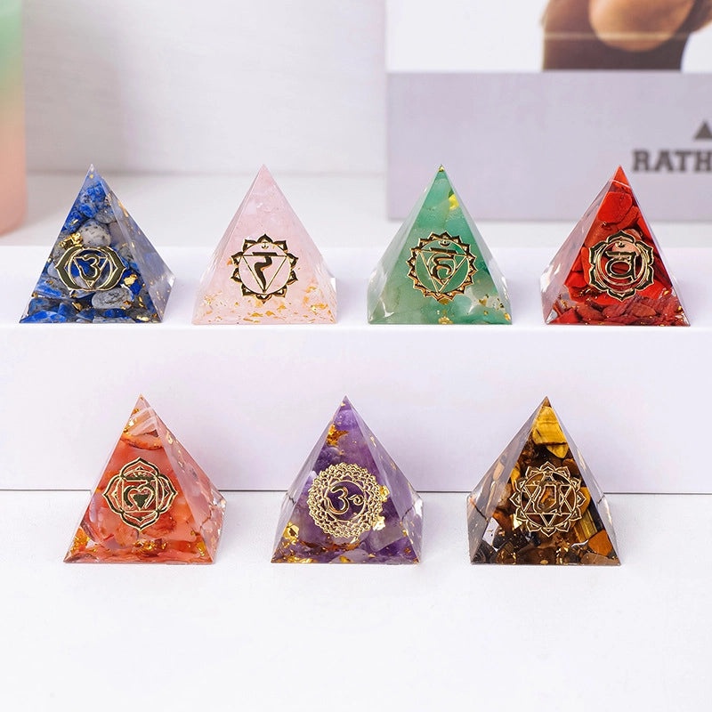 Minimalist Crystal Pyramid Decor | Home Decor