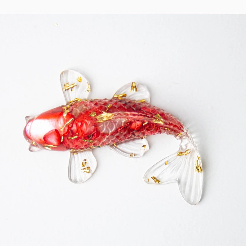 Minimalist Fish Gem Crystal Glue Ornaments | Home Decor & Accessories