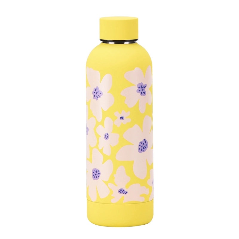 Cute Cartoon Stainless Steel Thermos Water Bottle | Drinkware & Tumblers