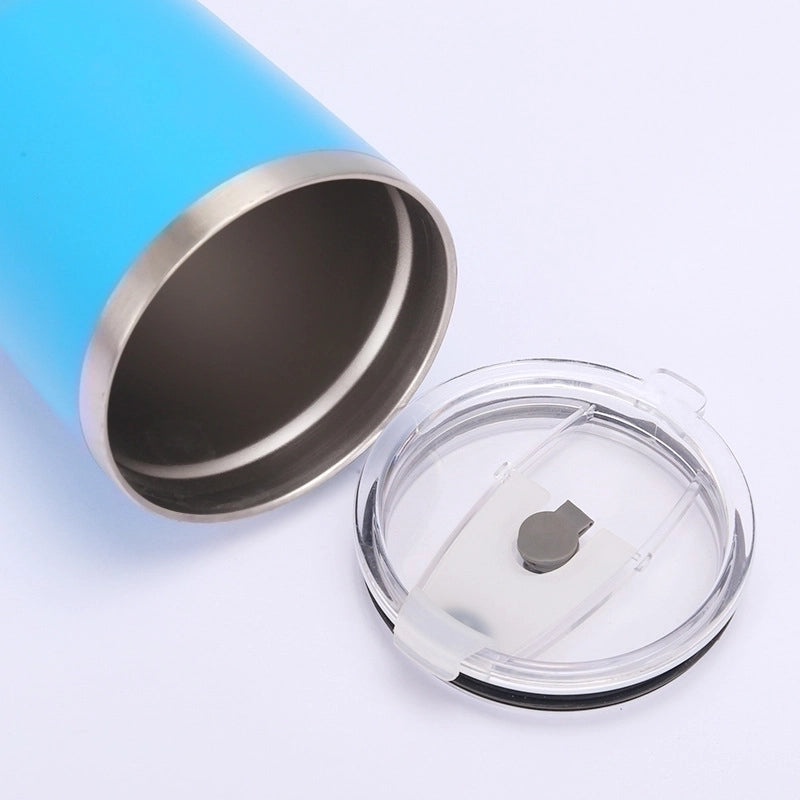 Stainless Steel Water Bottle Single Piece Casual Solid Color | Drinkware & Hydration