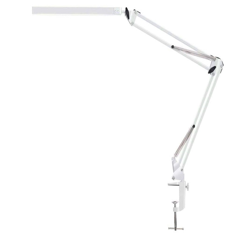 LED Adjustable Arm Desk Lamp with Eye Protection USB Portable Folding Clip Light | Home Office Lighting