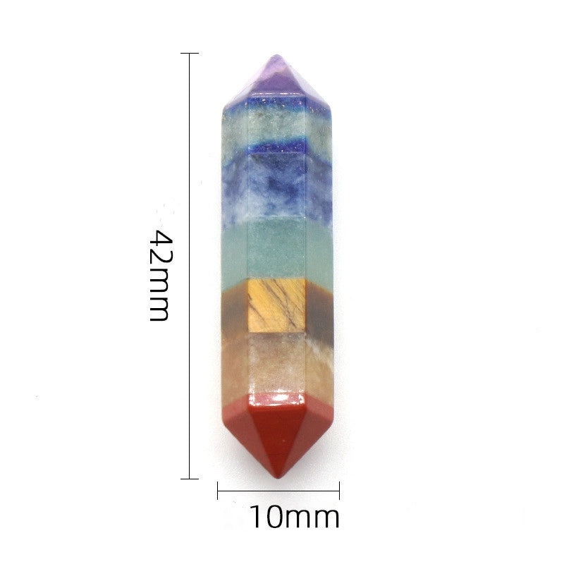 Natural Amethyst & Jade Multi-Stone Crystal Pendant | Jewelry Accessories