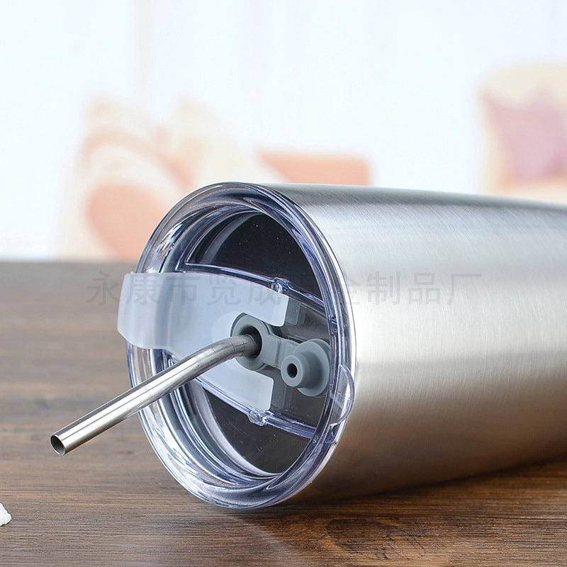 Stylish Solid Color Stainless Steel Vacuum Flask 1pc|Home & Kitchen Accessories