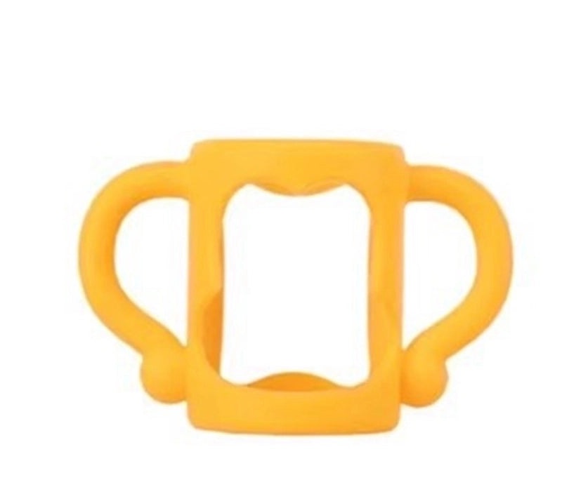 Adorable Solid Color Silicone Feeding Bottle 1pc | Baby Feeding Accessories