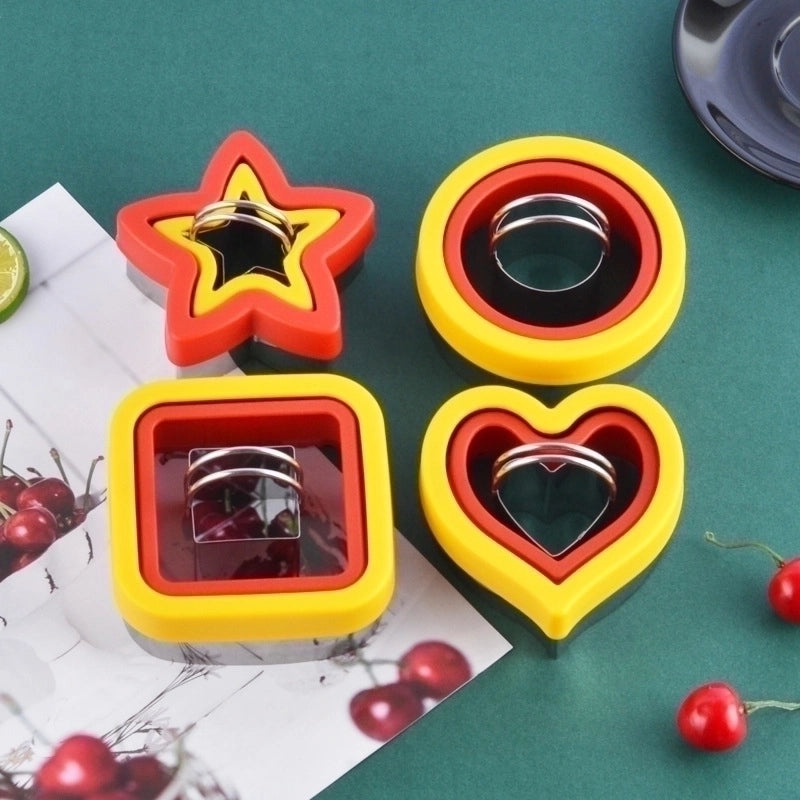 Casual Cartoon Kitchen Molds Set Stainless Steel and Plastic | Kitchen Accessories