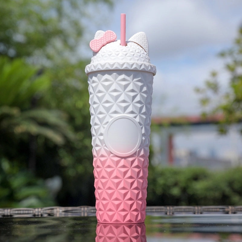 Stylish Solid Color Casual Elegant AS PP Water Bottle Single Piece|Drinkware & Water Bottles