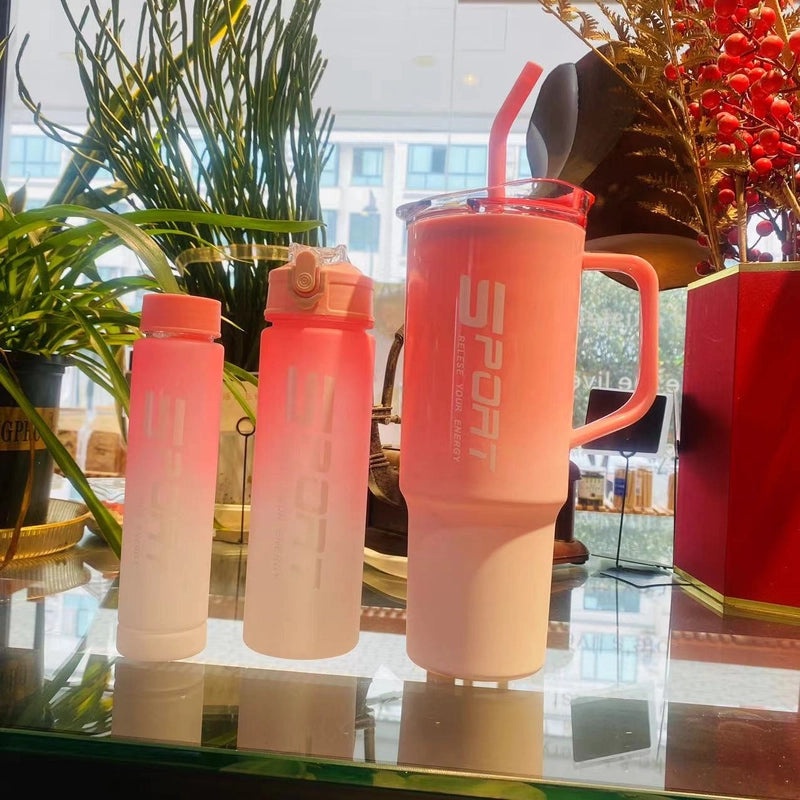 Stylish Solid Color PC Water Bottle - Durable & Lightweight | Sports & Outdoors Accessories