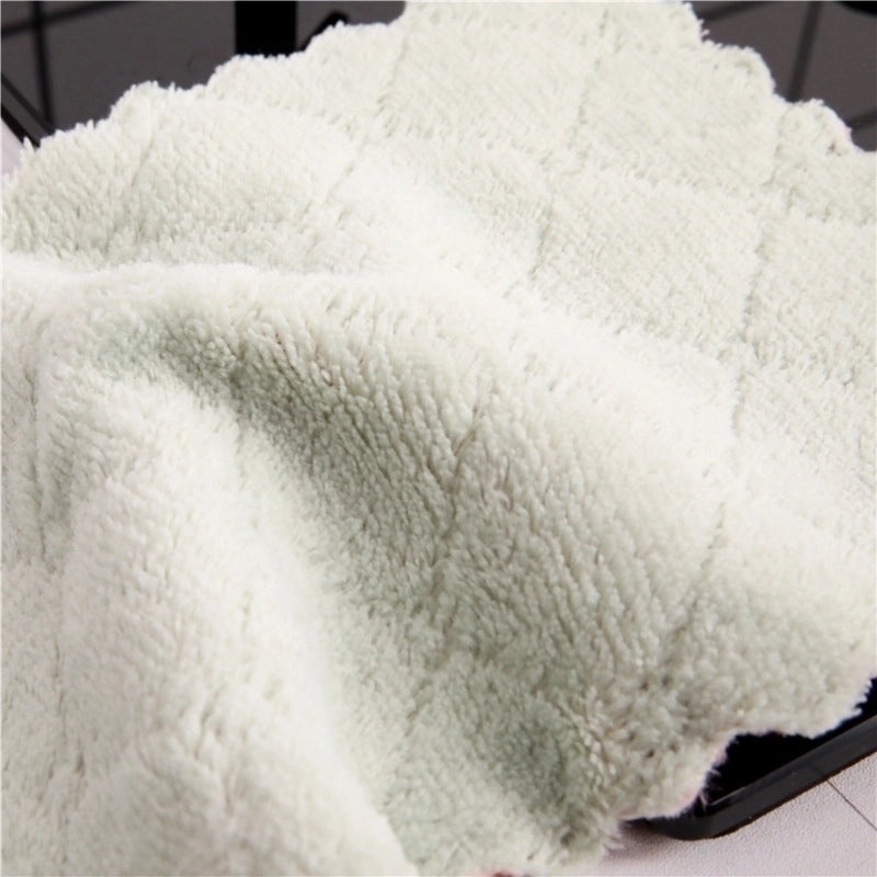 Stylish Solid Color Synthetic Fiber Dish Towel Single Piece|Kitchen Textiles and Towels