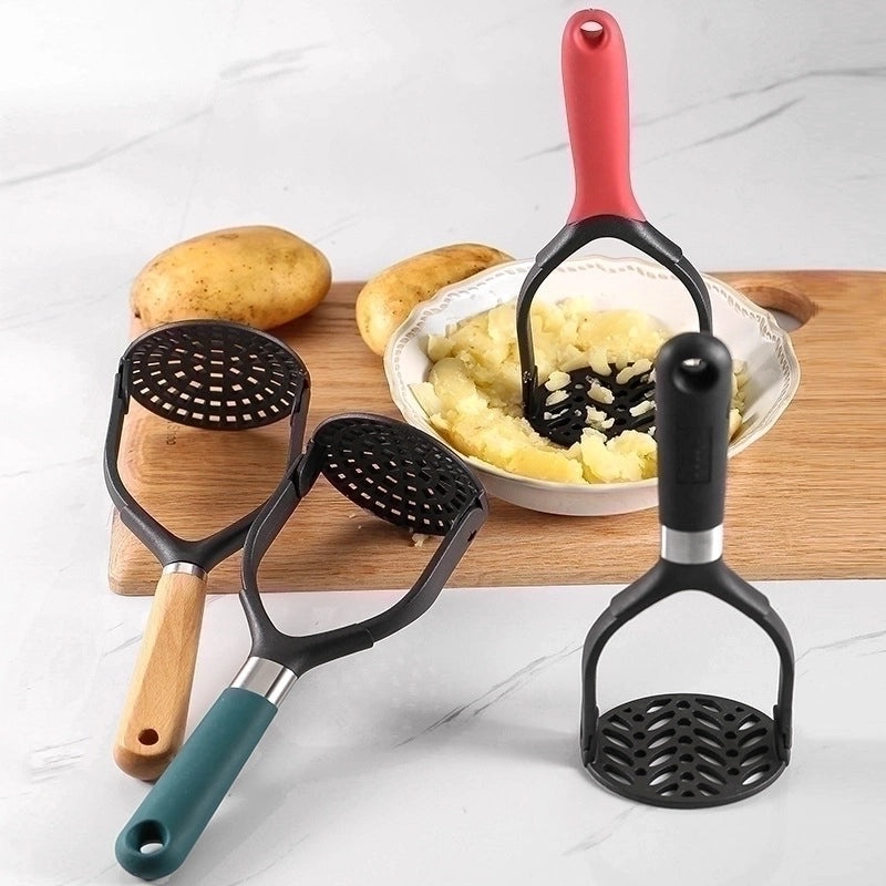 Minimalist Color Block TPR Garlic Press One Piece | Kitchen Tools & Gadgets