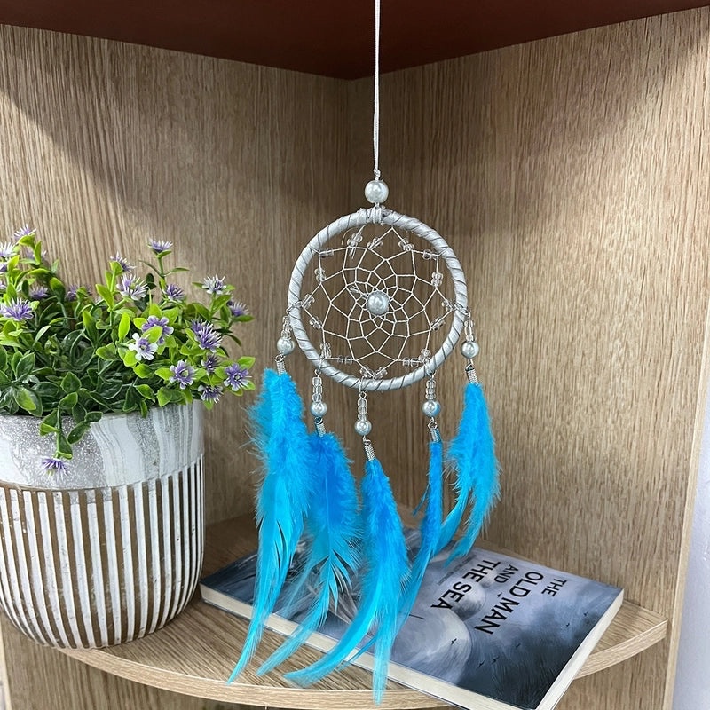 Bohemian Feather Dreamcatcher Pendant for Bag Keychain Car and Home Decor|Home Decor Accessories