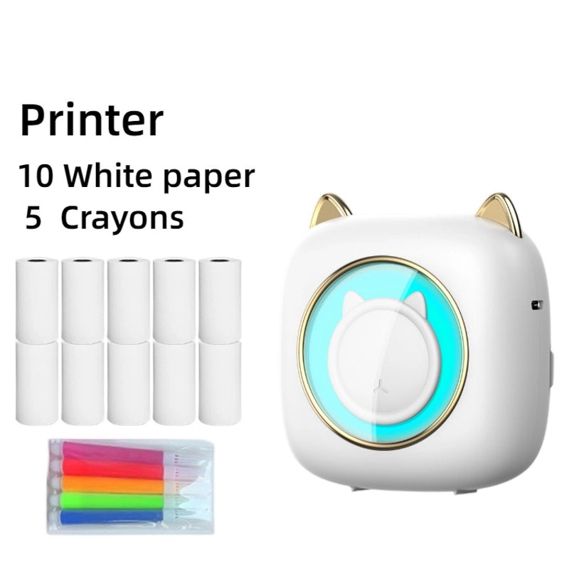 Minimalist Cat School Learning Toy Plastic Model | Educational Toys