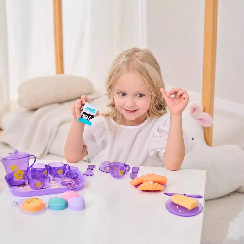 Children's Kitchen Playset Solid Color Plastic Toy Utensils|Educational Toys & Pretend Play