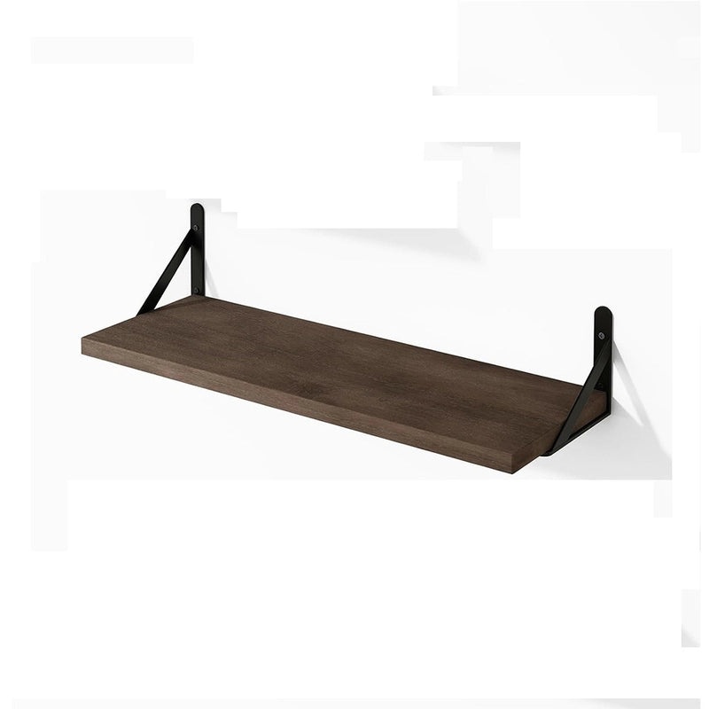 Minimalist Solid Color Paulownia Wood Iron Storage Rack for Home Organization|Home Storage & Organization
