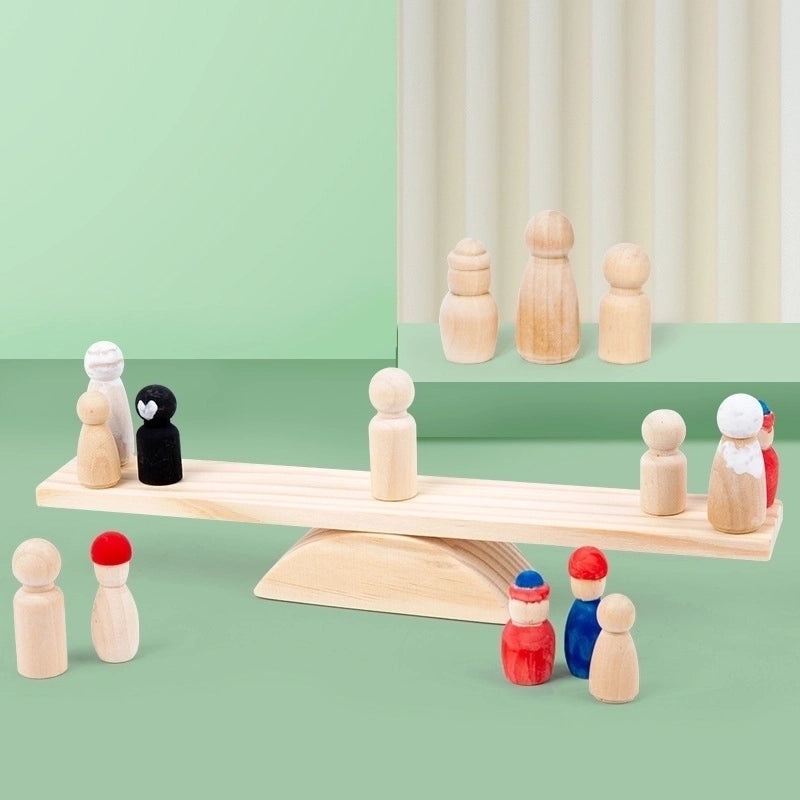 Colorful Wooden Building Blocks for Babies 0-2 Years|Baby Toys & Early Learning Blocks