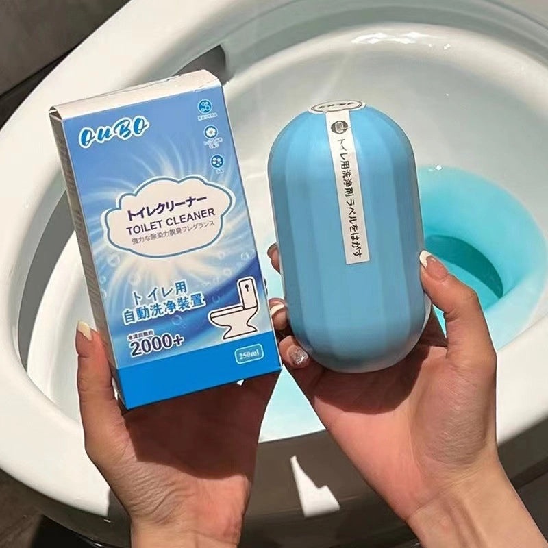 Japanese Toilet Cleaning Magic Box Blue Bubble Odor Remover Fragrant Toilet Cleaner Bottle|Home Cleaning Supplies