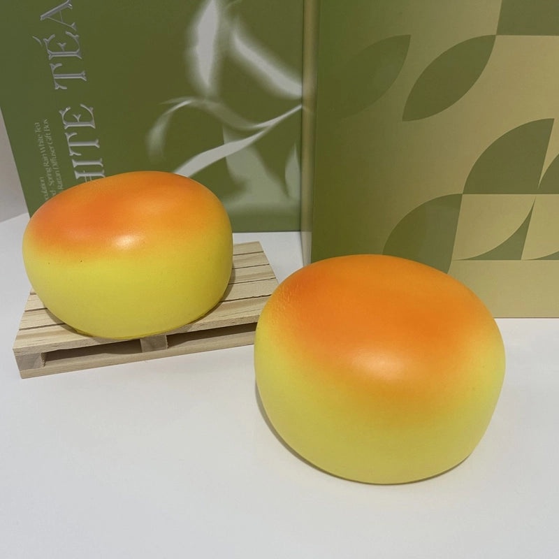 Slow Rebound Pinch Toy Soft Cake Sticky Hand Red Riding Book Food Simulation Bread Decompression Vent Toy|Stress Relief Toys