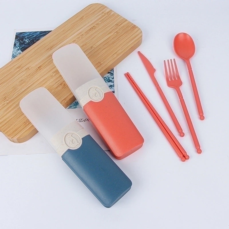 Wheat Straw Casual Tableware Set | Eco-friendly Kitchenware