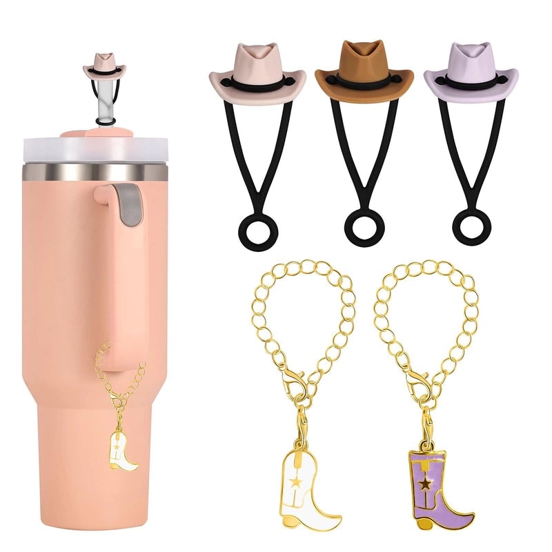 Chic Alloy Cross Hat Straw Decoration Set|Home Decor Accessories