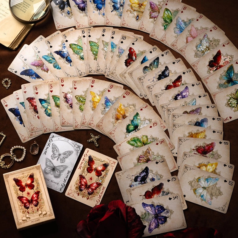 Butterfly Paper Toys Made from Playing Cards|Toys & Games